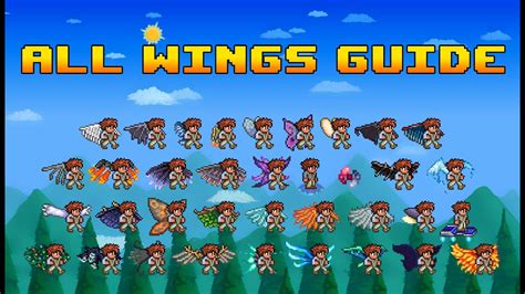 terraria wings|types of wings terraria.